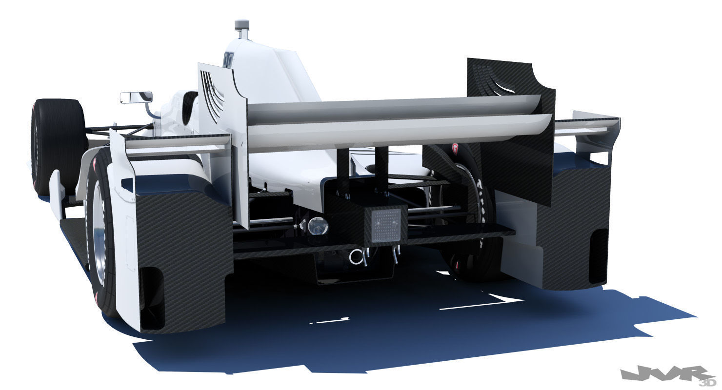 Indycar 2016-2017 Honda - Road and Oval 3D model_5