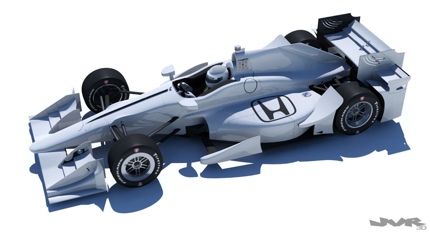 Indycar 2016-2017 Honda - Road and Oval 3D model_1