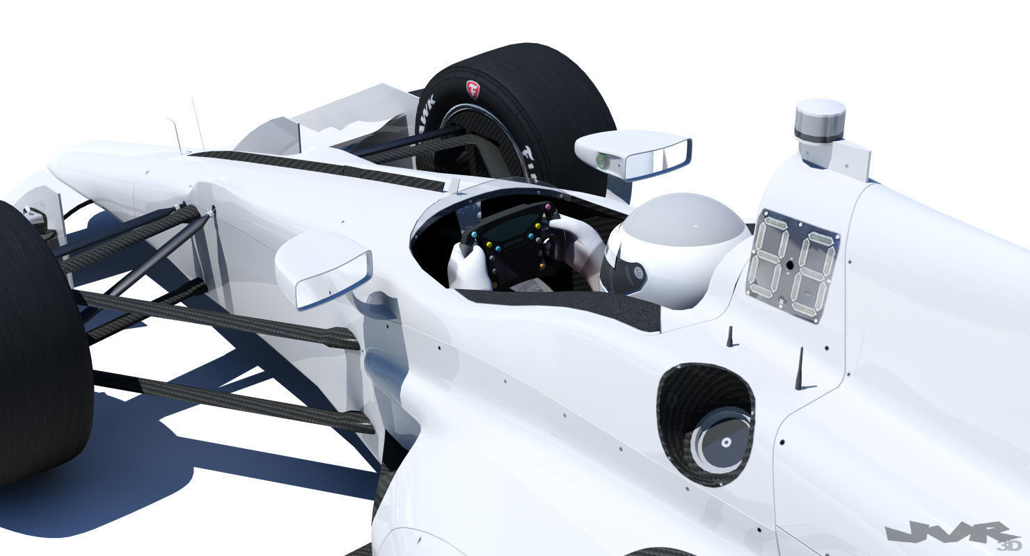 Indycar 2016-2017 Honda - Road and Oval 3D model_7