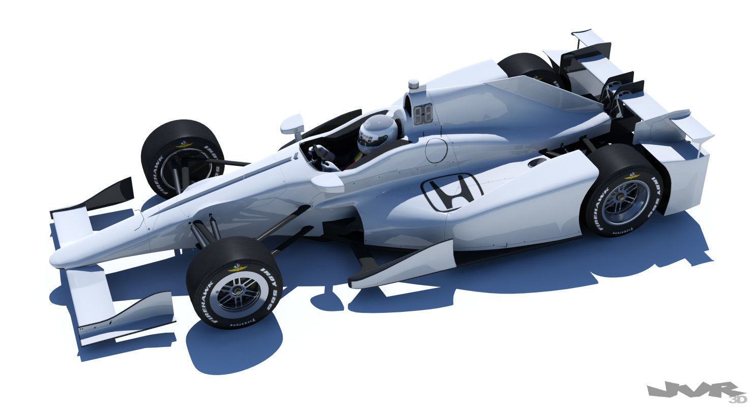 Indycar 2016-2017 Honda - Road and Oval 3D model_2