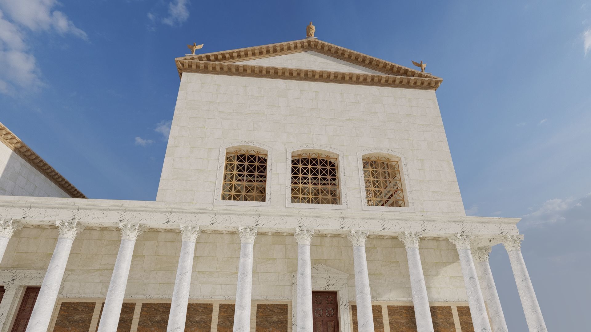 Curla Julia SENATE HOUSE 3D model_30