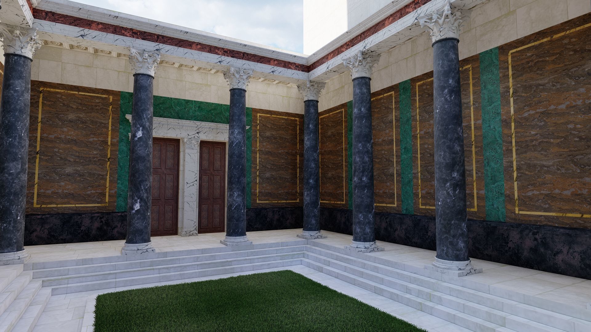 Curla Julia SENATE HOUSE 3D model_18