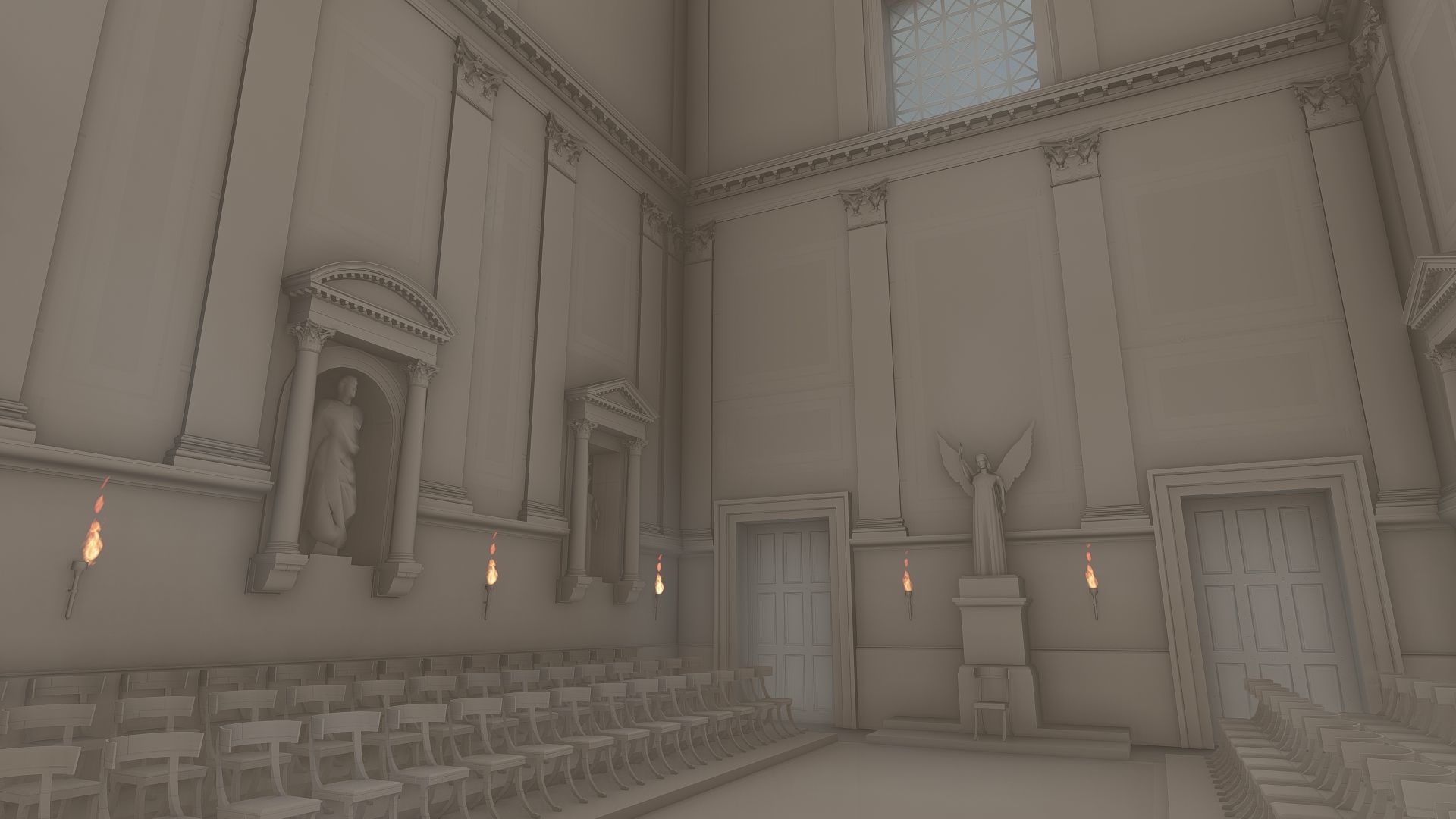 Curla Julia SENATE HOUSE 3D model_33