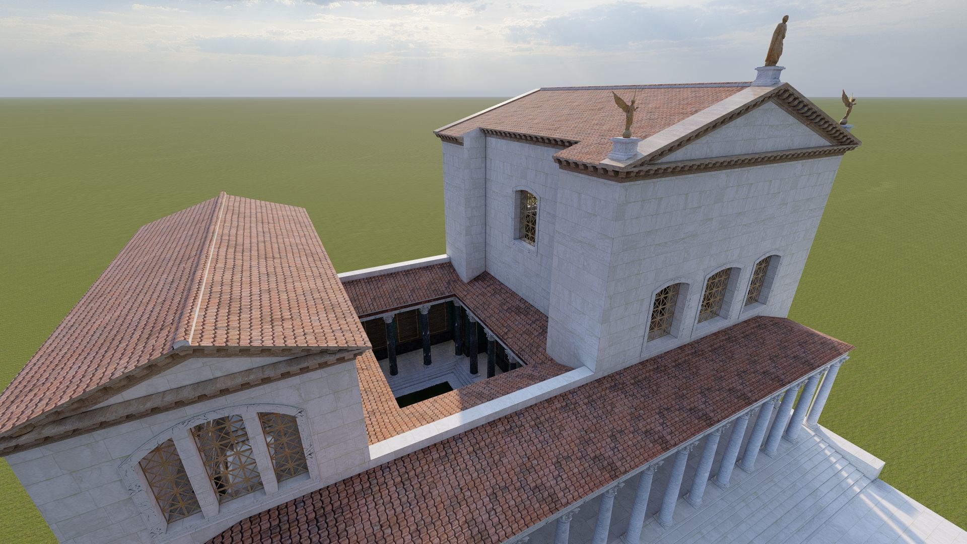 Curla Julia SENATE HOUSE 3D model_12
