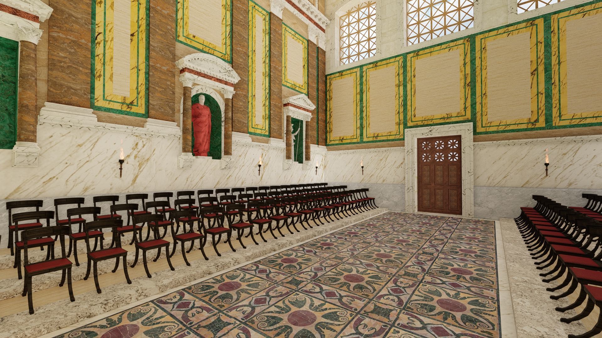 Curla Julia SENATE HOUSE 3D model_16