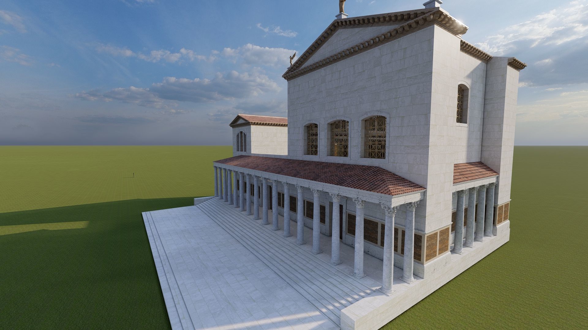 Curla Julia SENATE HOUSE 3D model_11