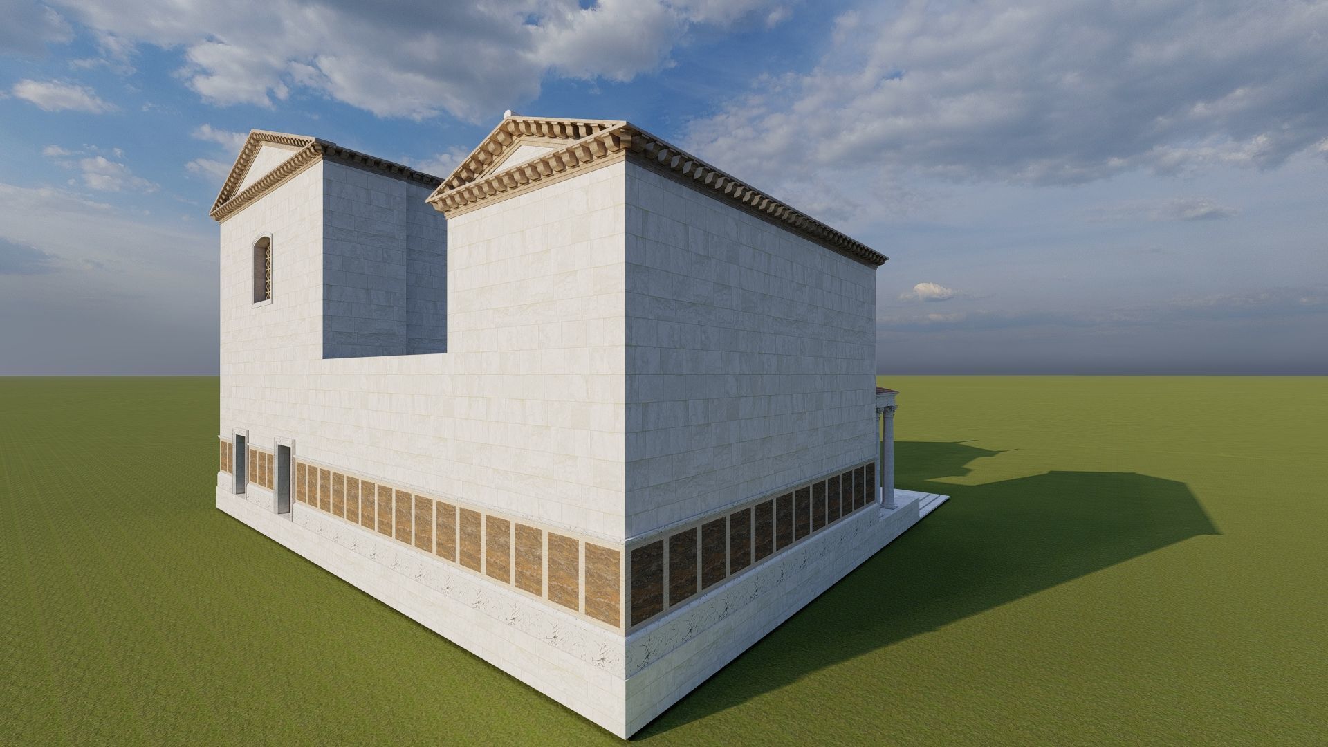Curla Julia SENATE HOUSE 3D model_7