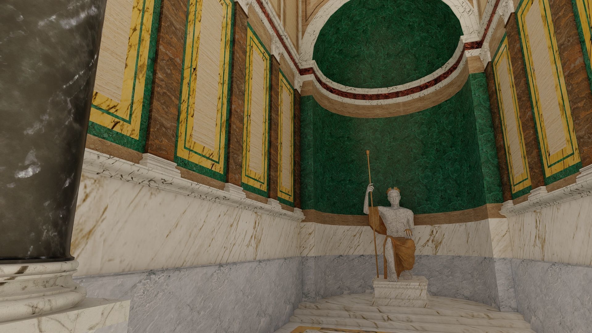 Curla Julia SENATE HOUSE 3D model_26