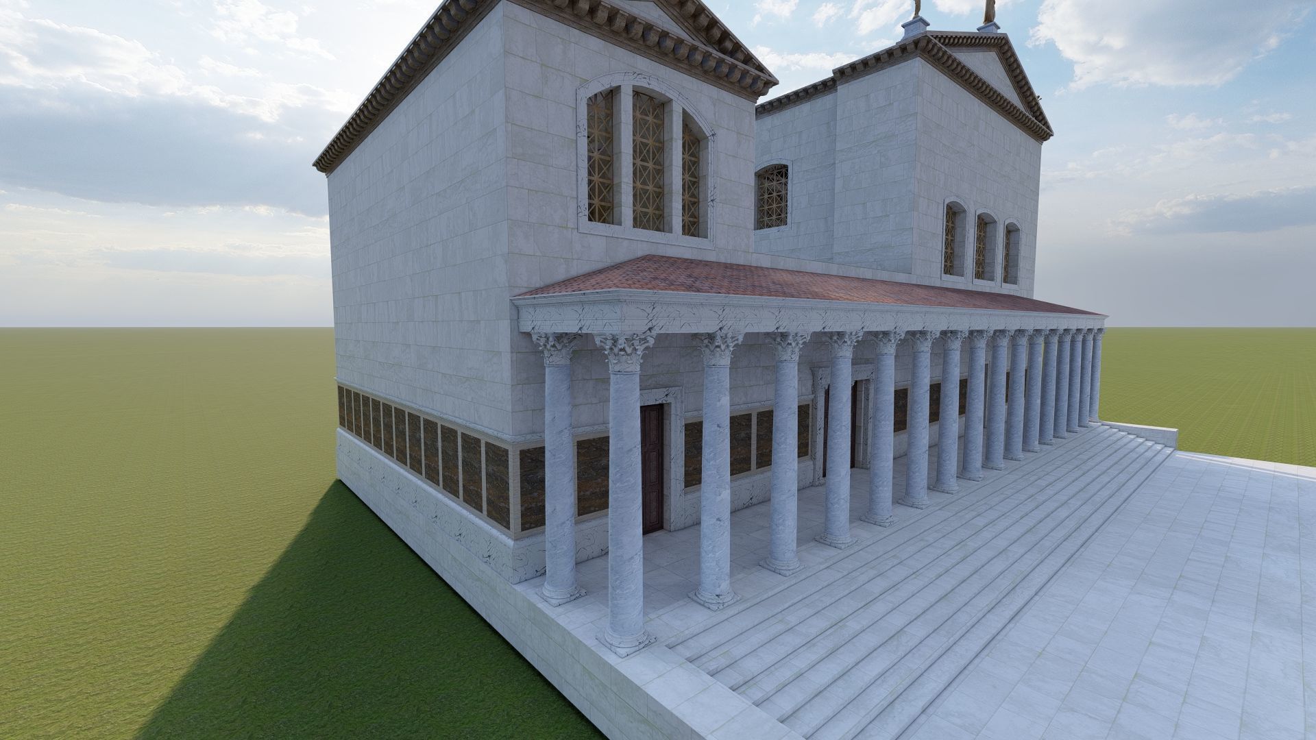 Curla Julia SENATE HOUSE 3D model_4