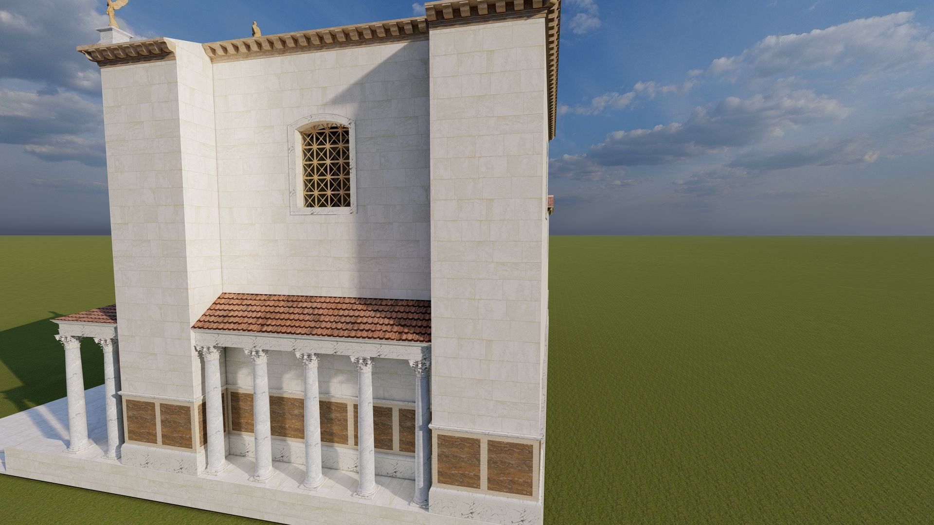 Curla Julia SENATE HOUSE 3D model_19