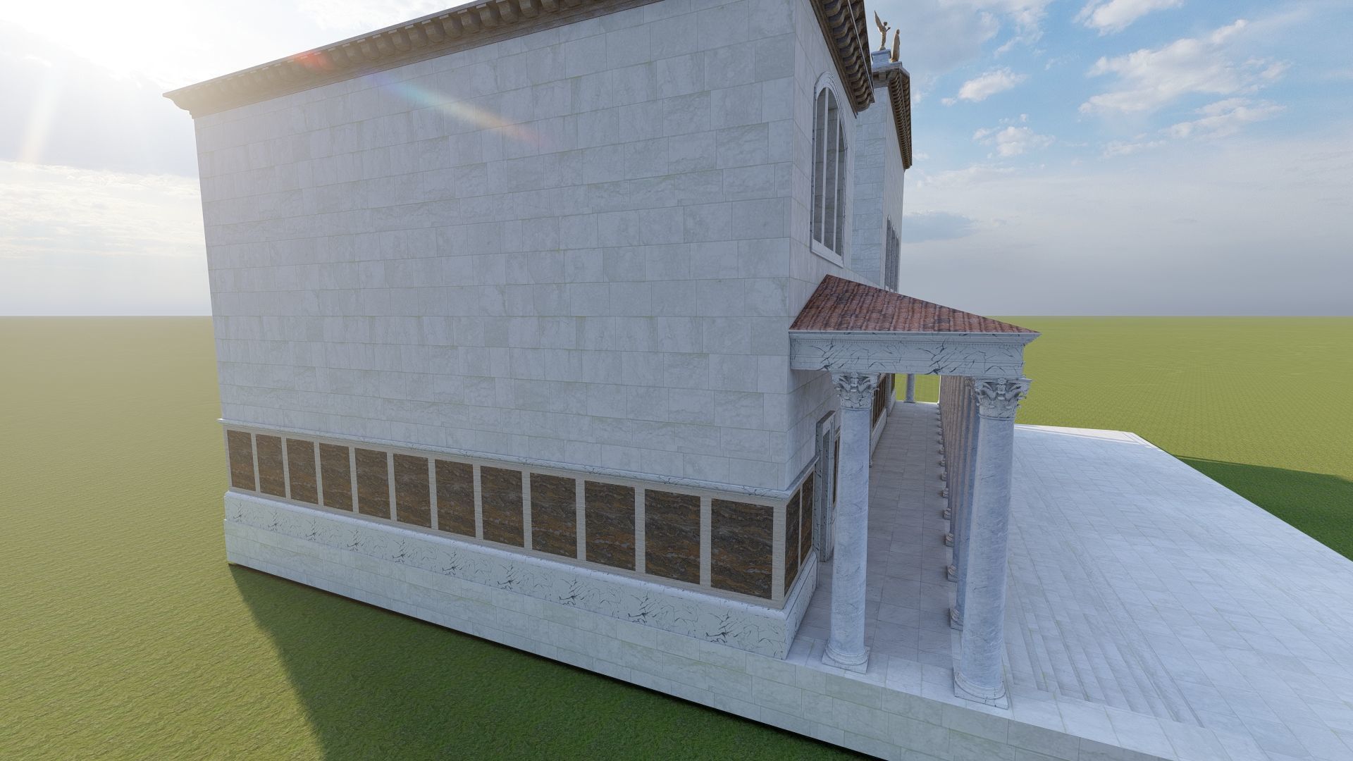 Curla Julia SENATE HOUSE 3D model_5