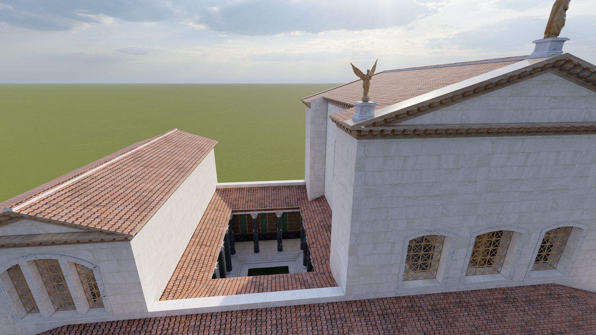 Curla Julia SENATE HOUSE 3D model_23