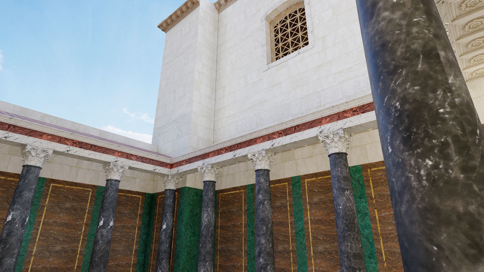 Curla Julia SENATE HOUSE 3D model_25