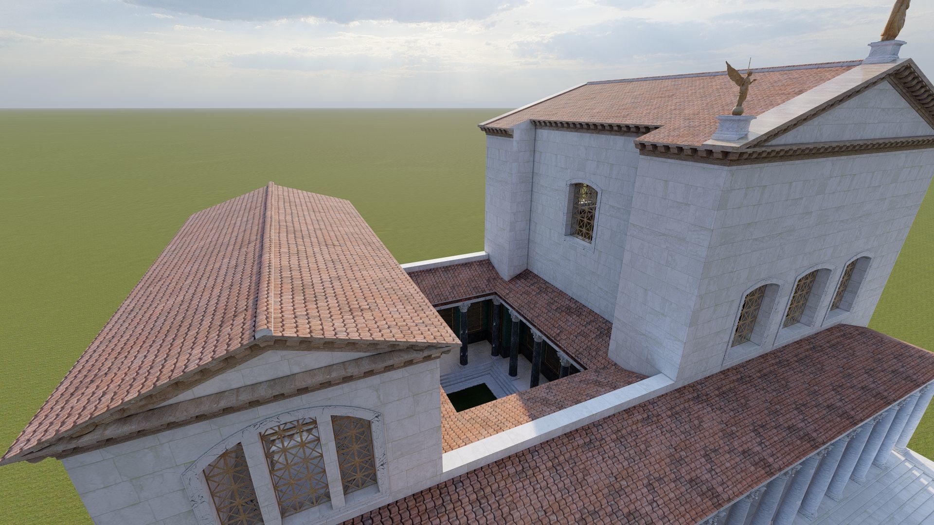 Curla Julia SENATE HOUSE 3D model_24