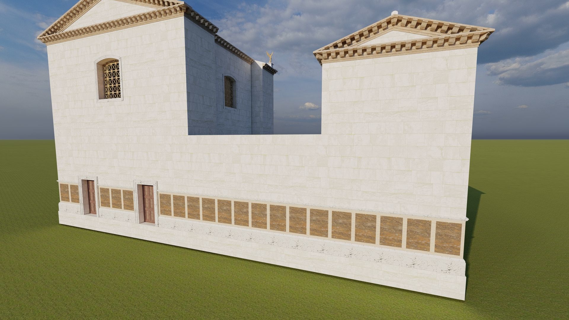 Curla Julia SENATE HOUSE 3D model_8