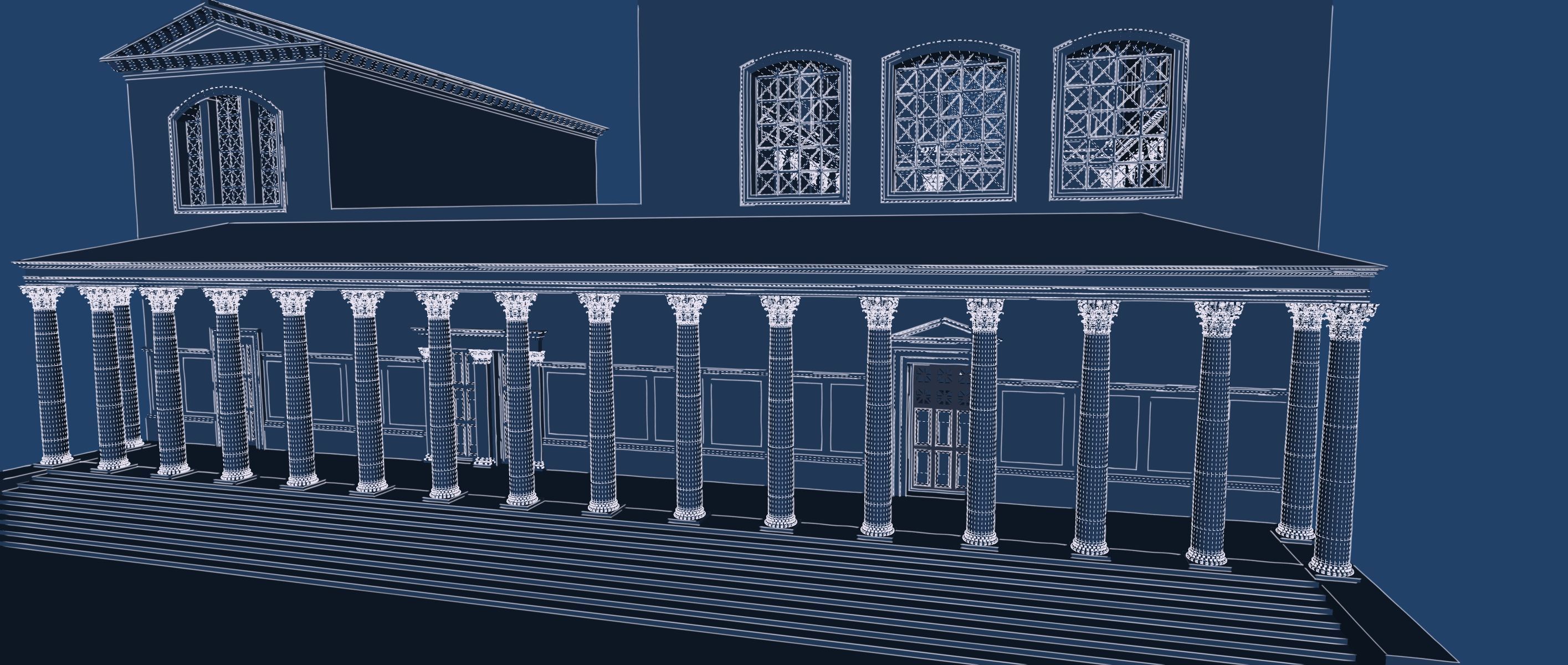 Curla Julia SENATE HOUSE 3D model_37