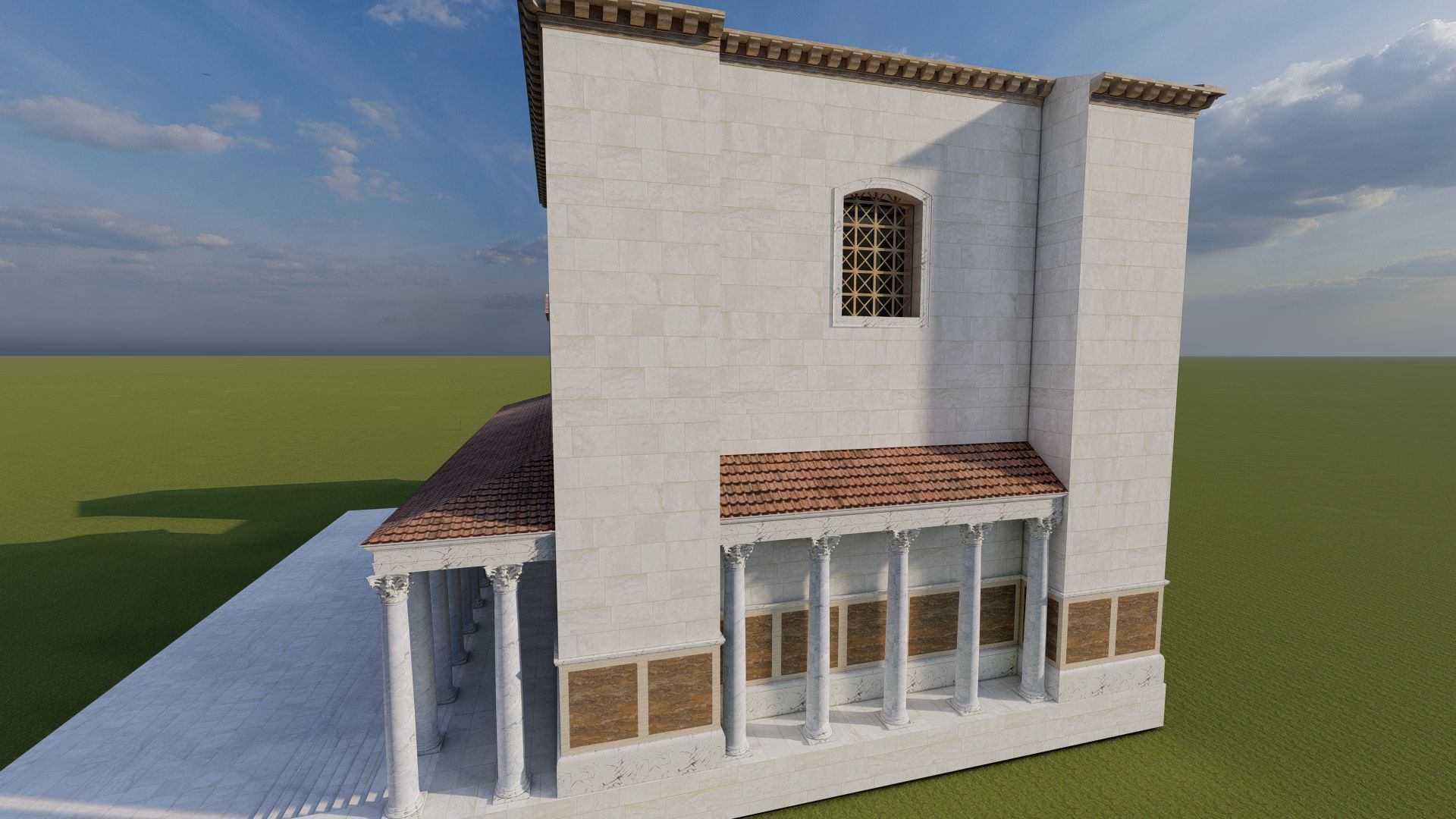 Curla Julia SENATE HOUSE 3D model_20