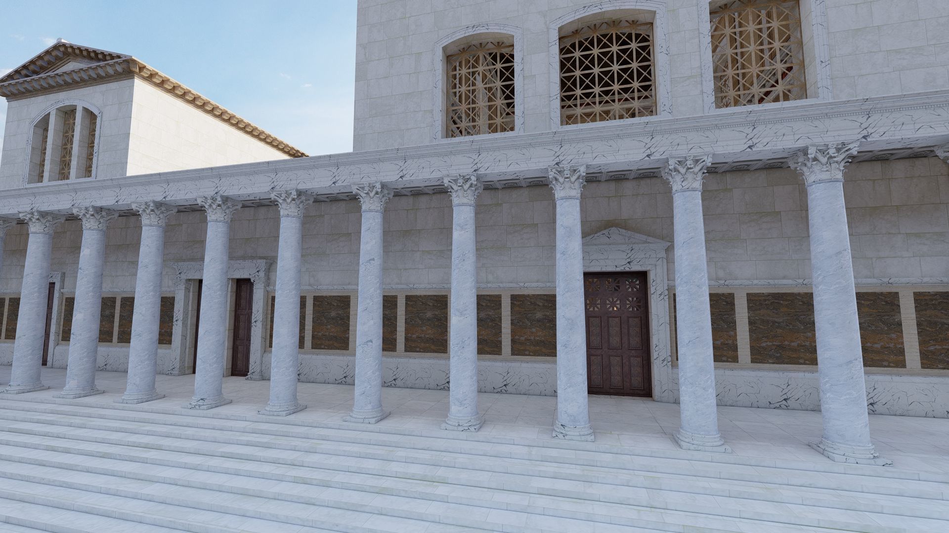 Curla Julia SENATE HOUSE 3D model_13