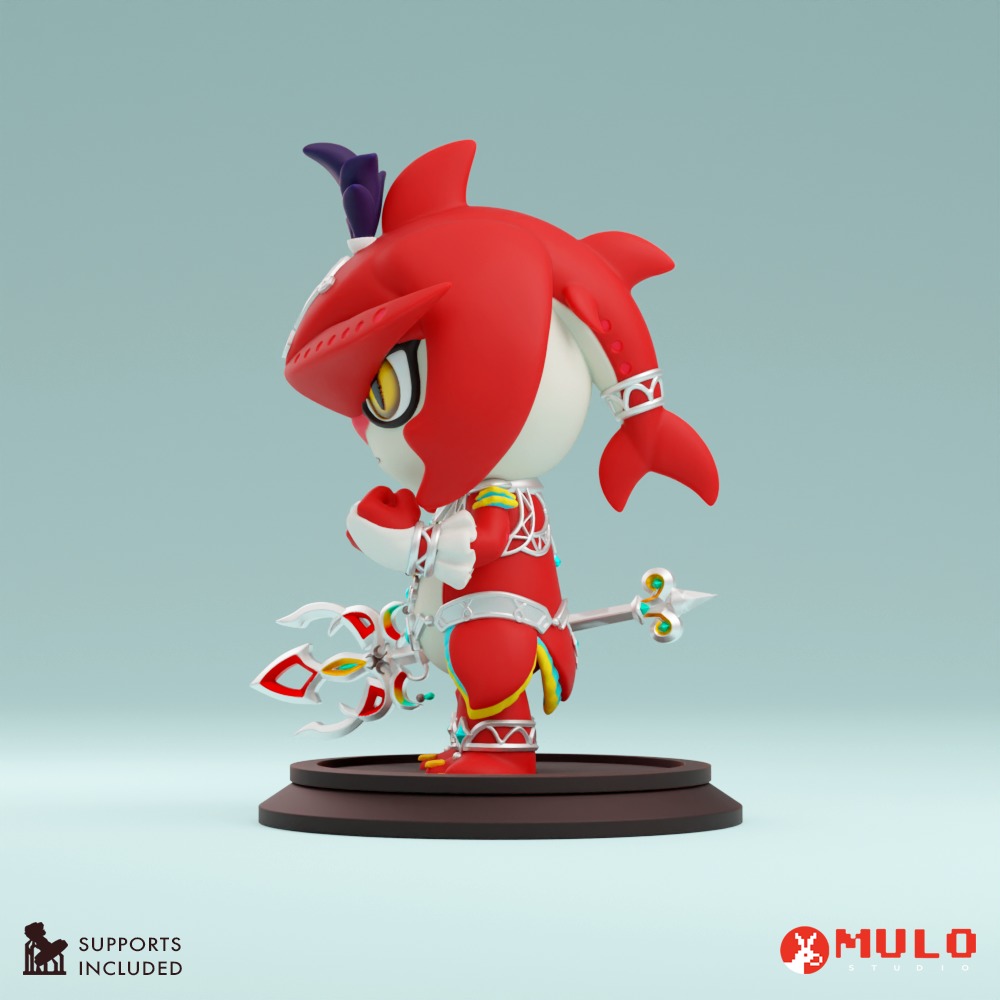 Chibi Sidon 3D print model_4