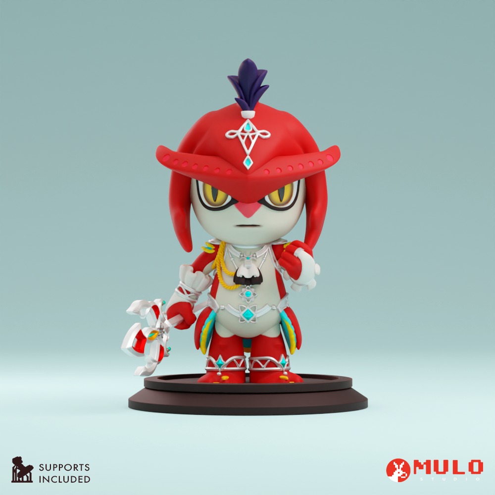 Chibi Sidon 3D print model_1
