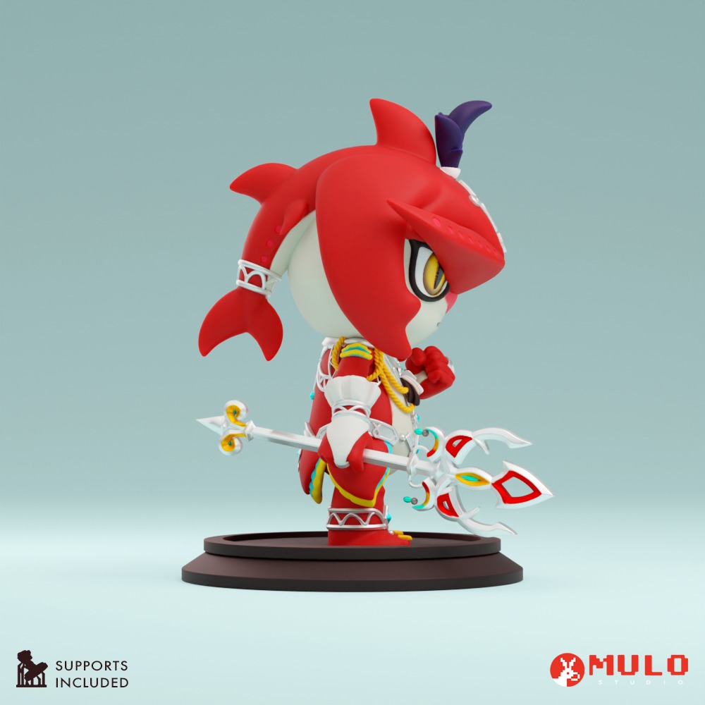 Chibi Sidon 3D print model_2