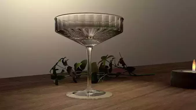 Ripple Champagne Saucer