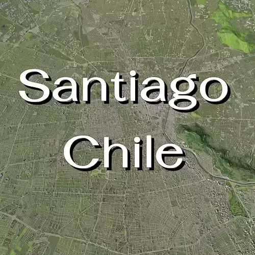 Santiago Chile - City and urban