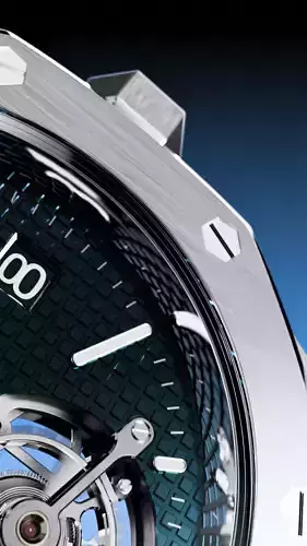 Audemars Piguet Royal Oak 3D Model with Tourbillon 