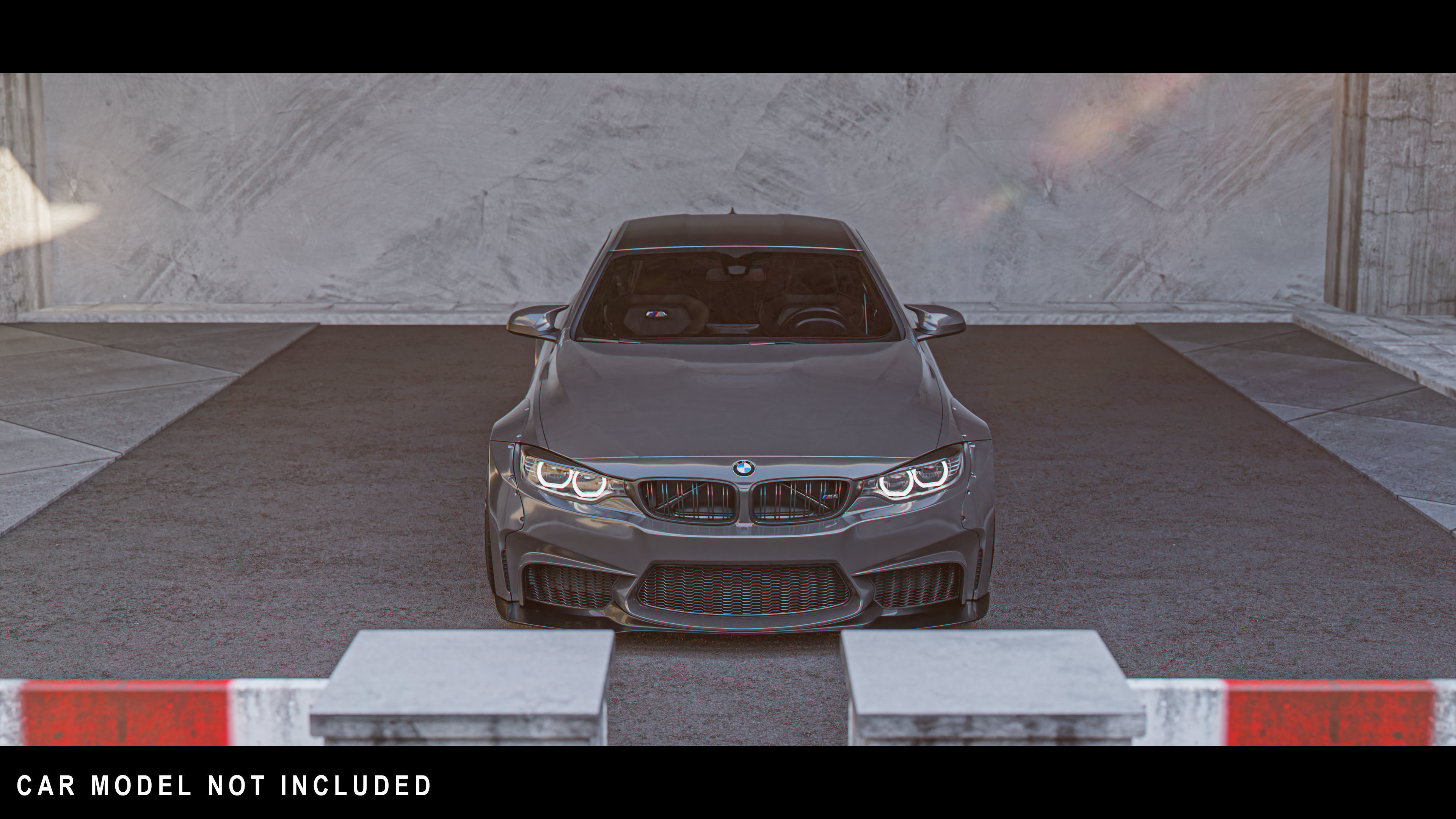 Underground Parking Low-poly 3D model_20