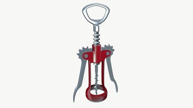 Corkscrew Low-poly 3D model