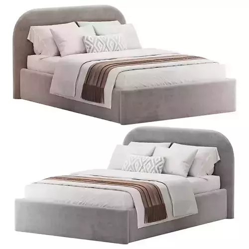 Bed Keviya 140 Soft Latte