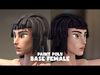 Paint Poly - Base Female Character - GameReady Low-poly 3D model_1