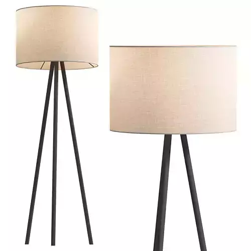 Floor lamp Utah Beige 3D model