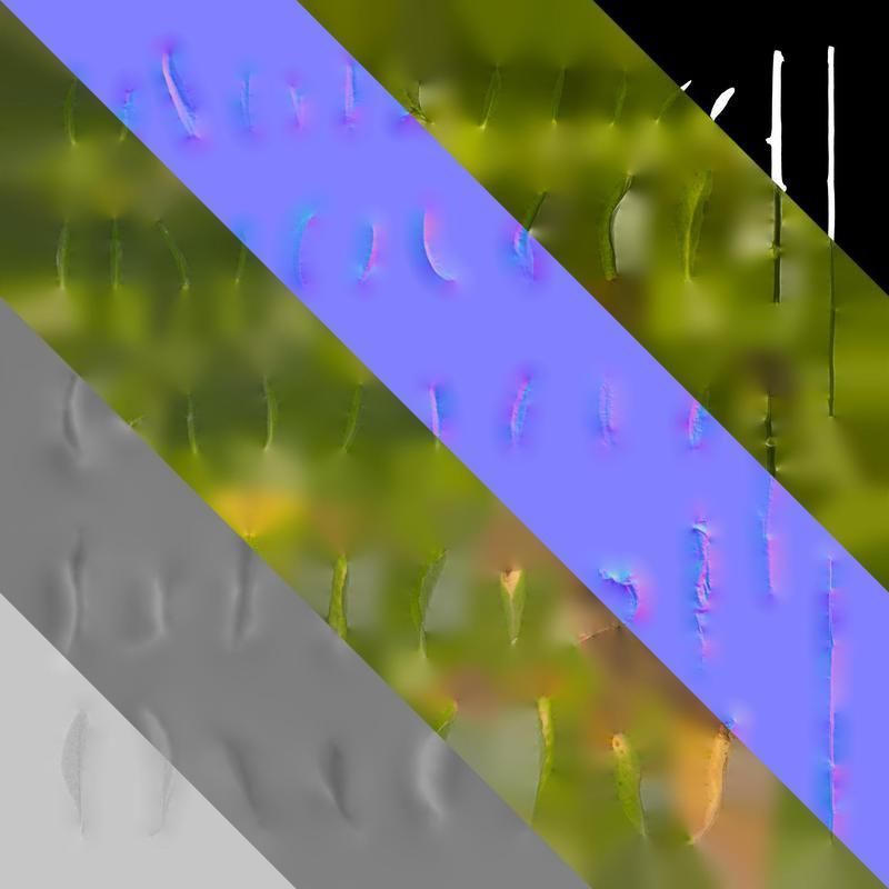 Anydrafts Lobelia erinus Leaf 01 Texture_8