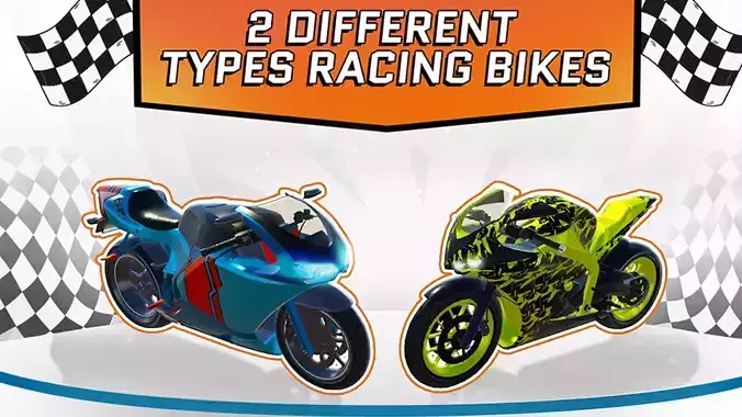 Motorcycle Pack - Racing Bikes -2