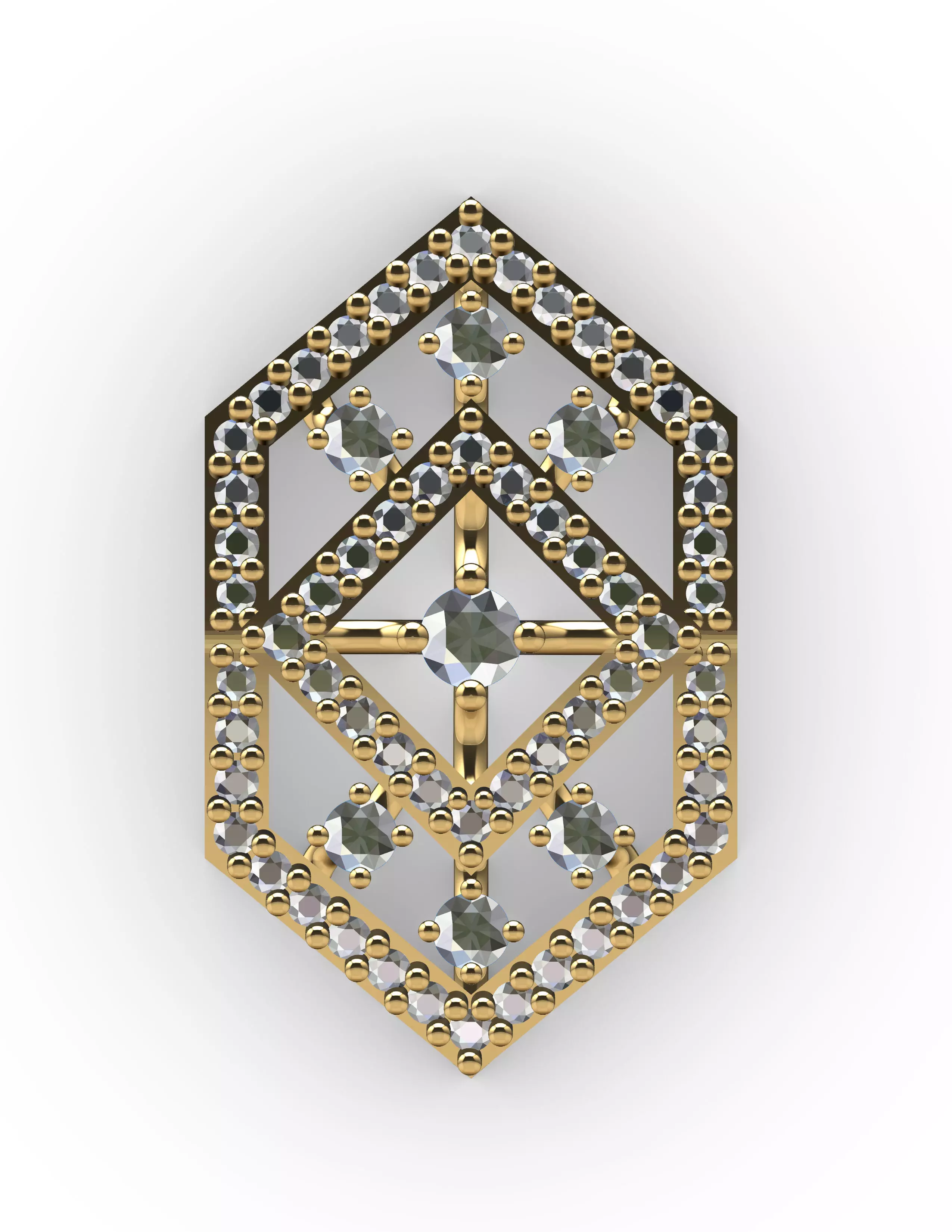 NEW SMALL MORDERN STYLE PENDENT 3D print model