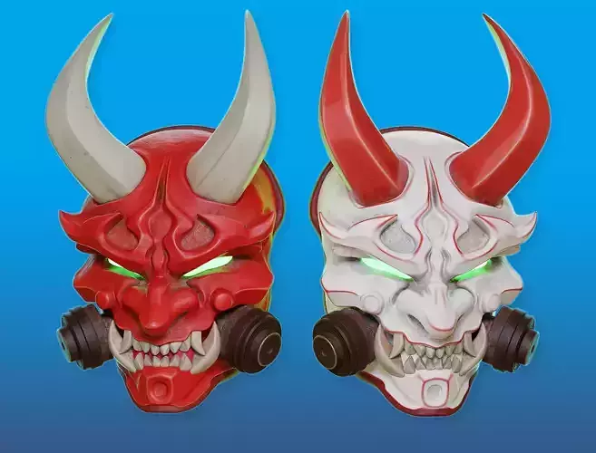 Oni Demon Mask