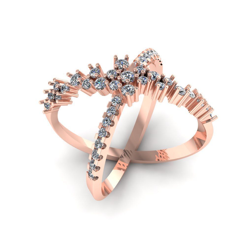 Jewelry 3D Models with render and 3dm stl -R-04 3D print model_1