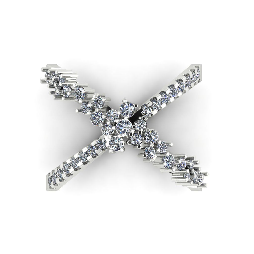 Jewelry 3D Models with render and 3dm stl -R-04 3D print model_11