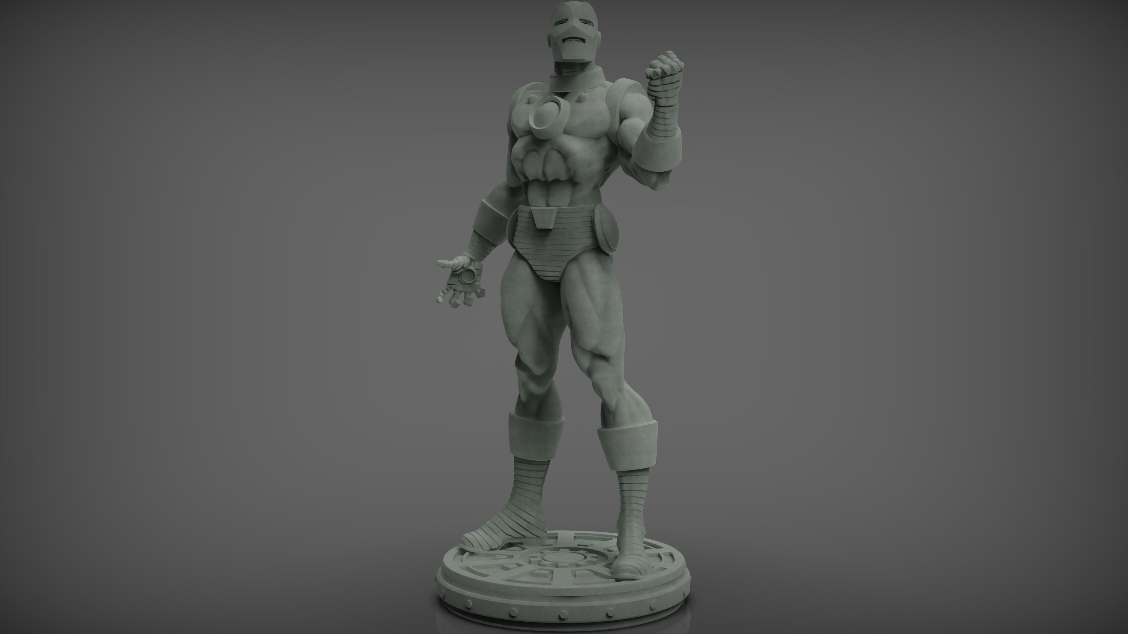 Iron Man 3D print model_5