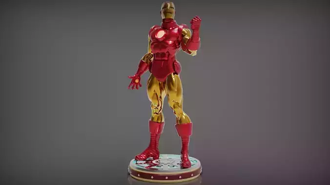 Iron Man 3D print model