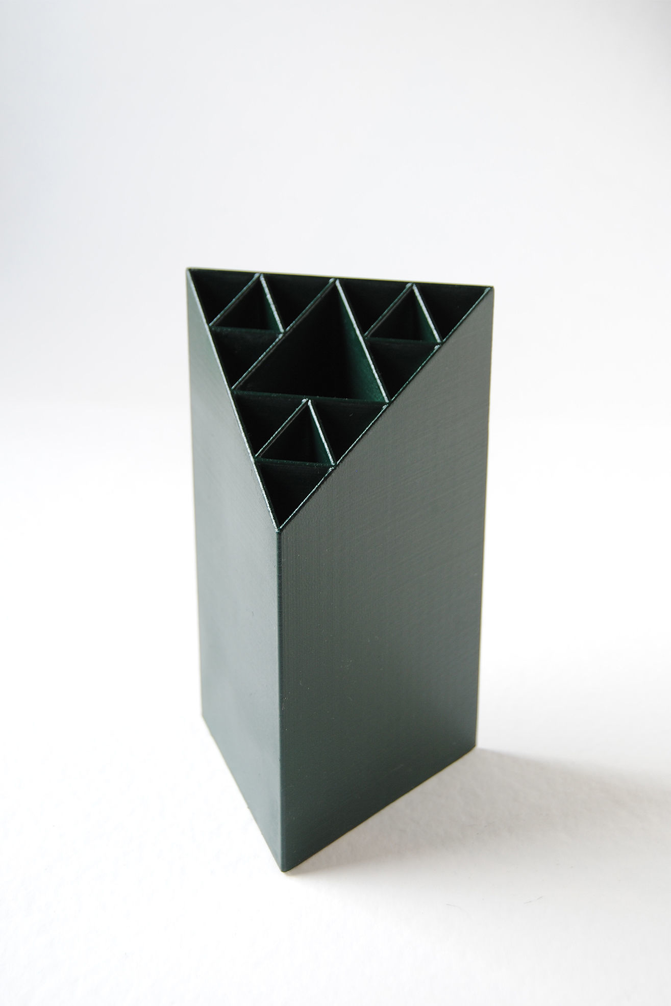 Sierpinski Gasket Penholder 3D print model_2