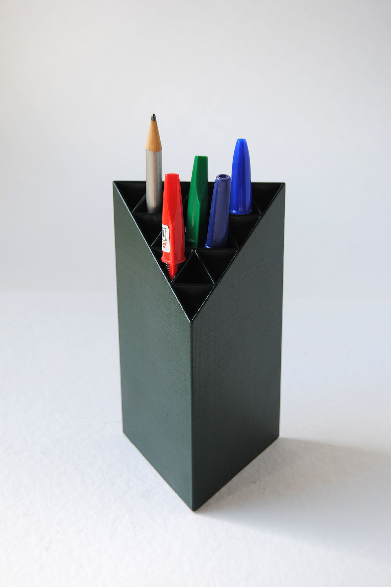 Sierpinski Gasket Penholder 3D print model_3