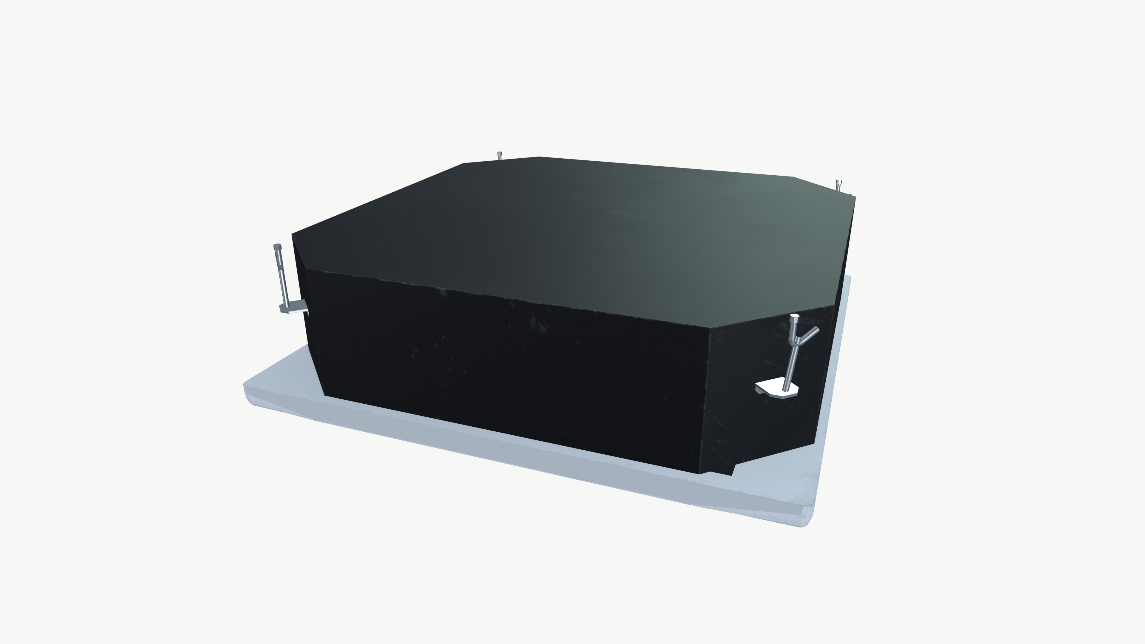 Air conditioner 3D model_3