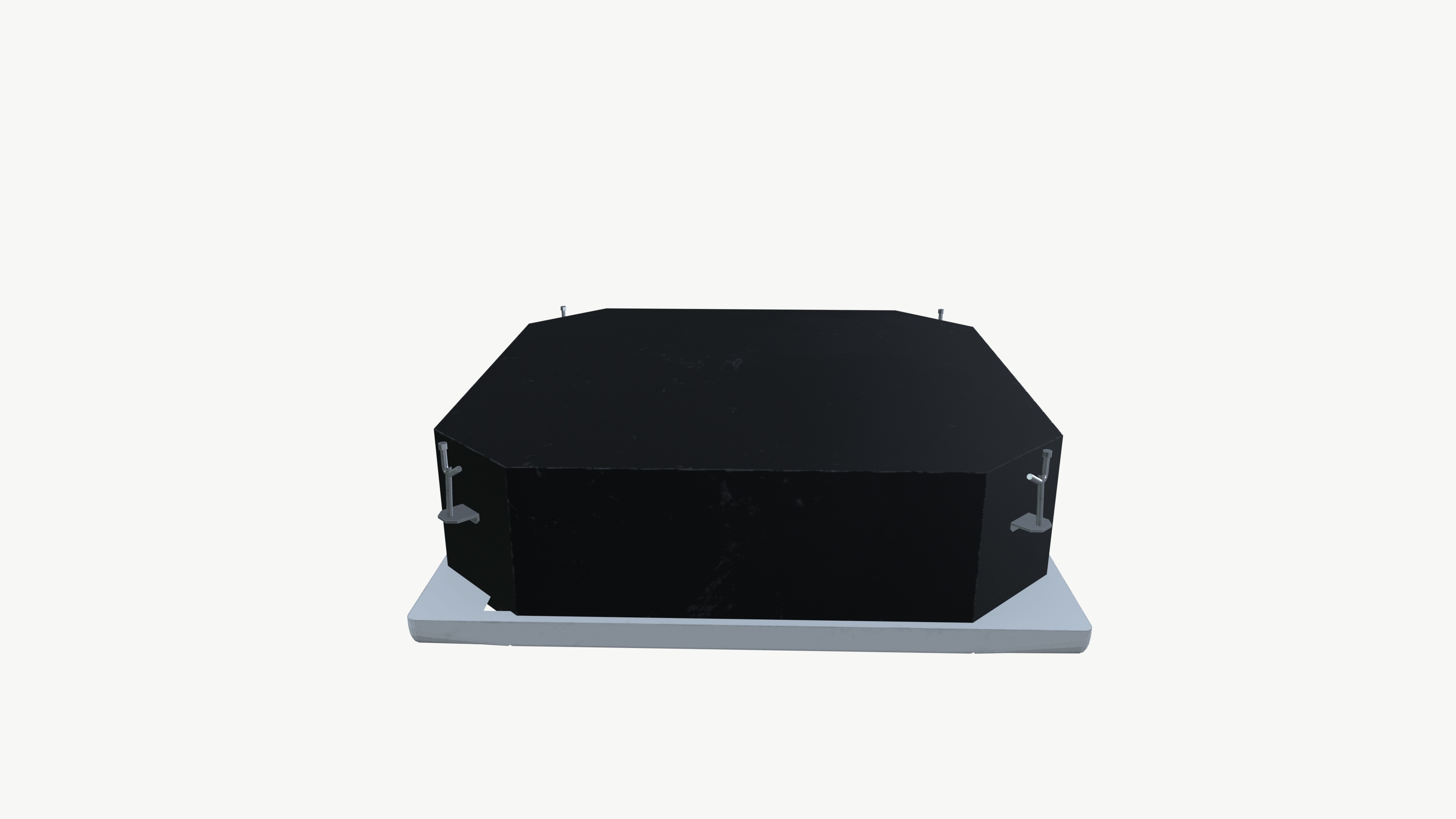 Air conditioner 3D model_2