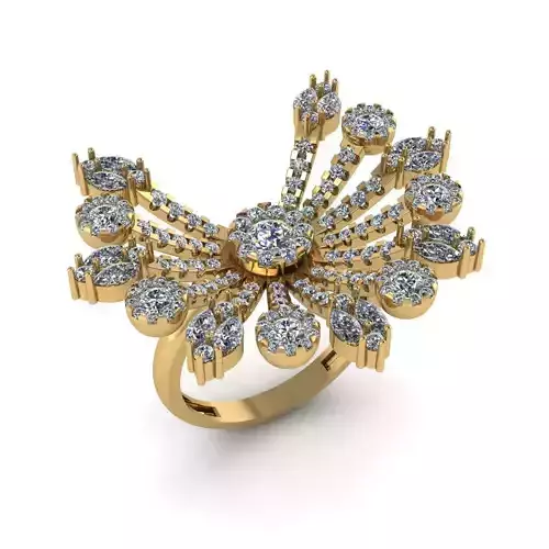 Jewelry 3D Models with render and 3dm  stl -R-08