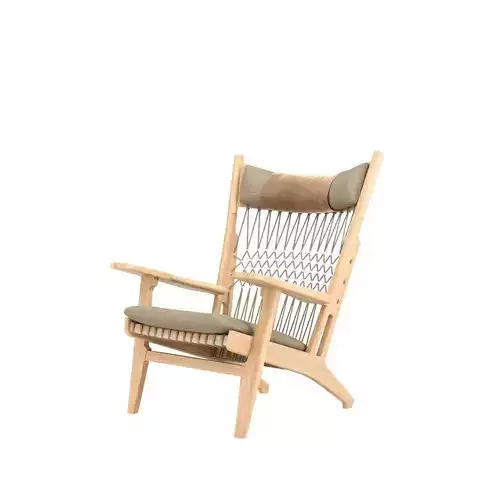 PP129 Web Chair by Hans Wegner