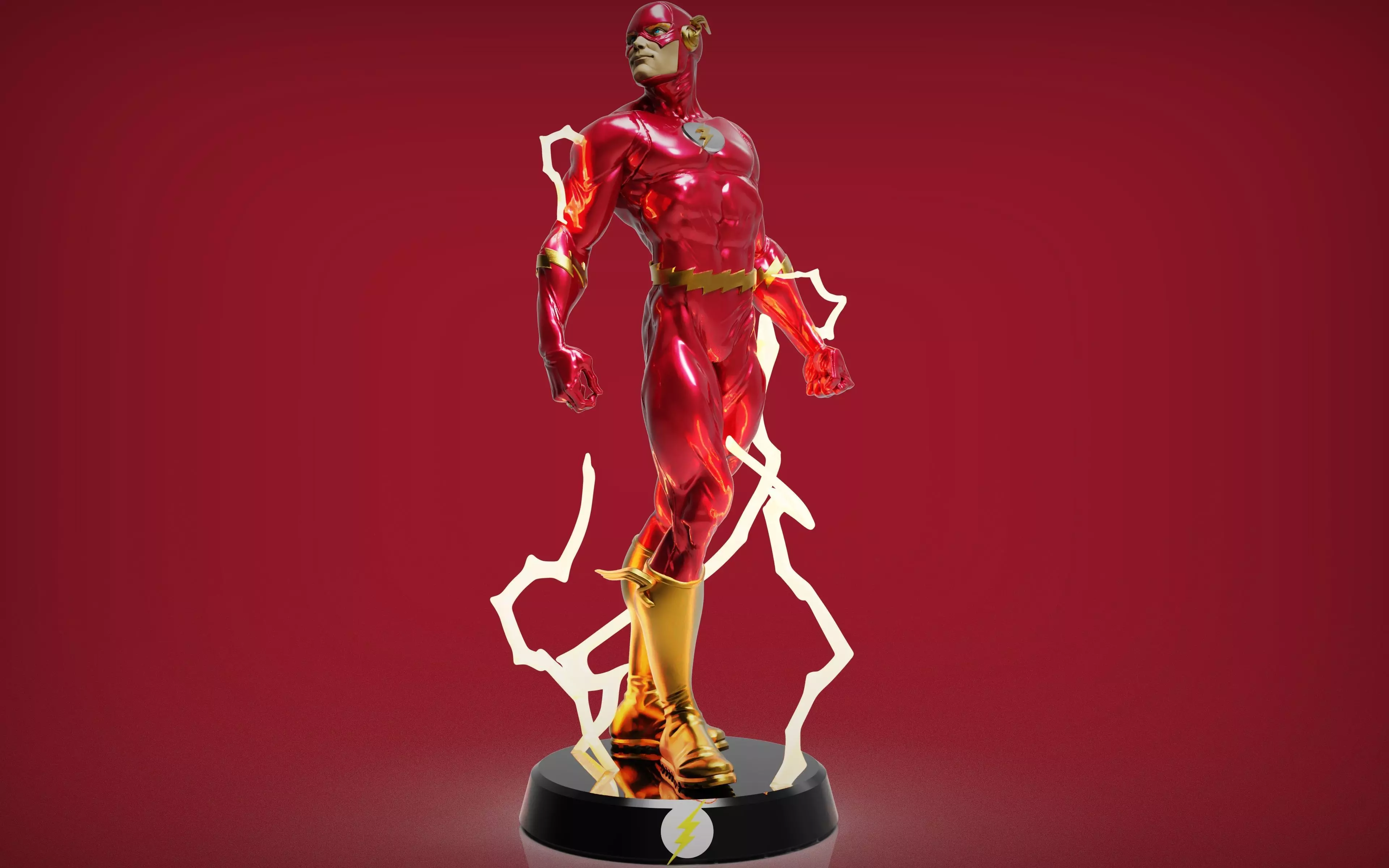 The Flash 3D print model