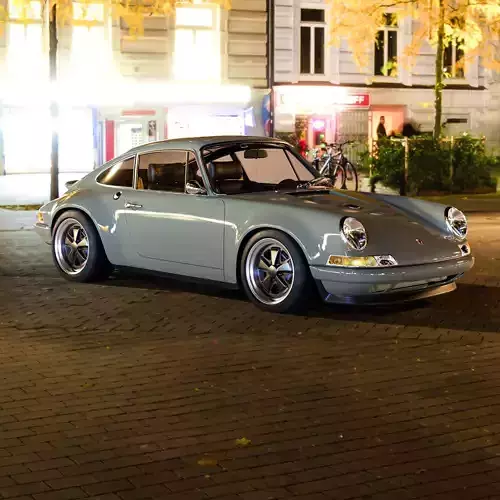 3D Exterior Scene   Cars 03