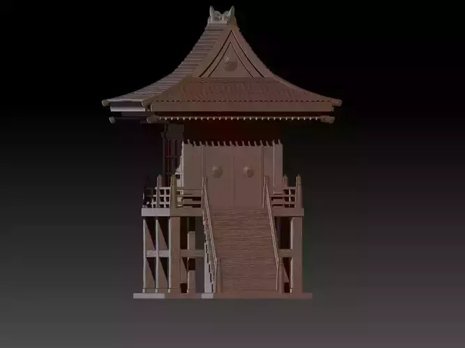 Japanese Shrine 3D print model